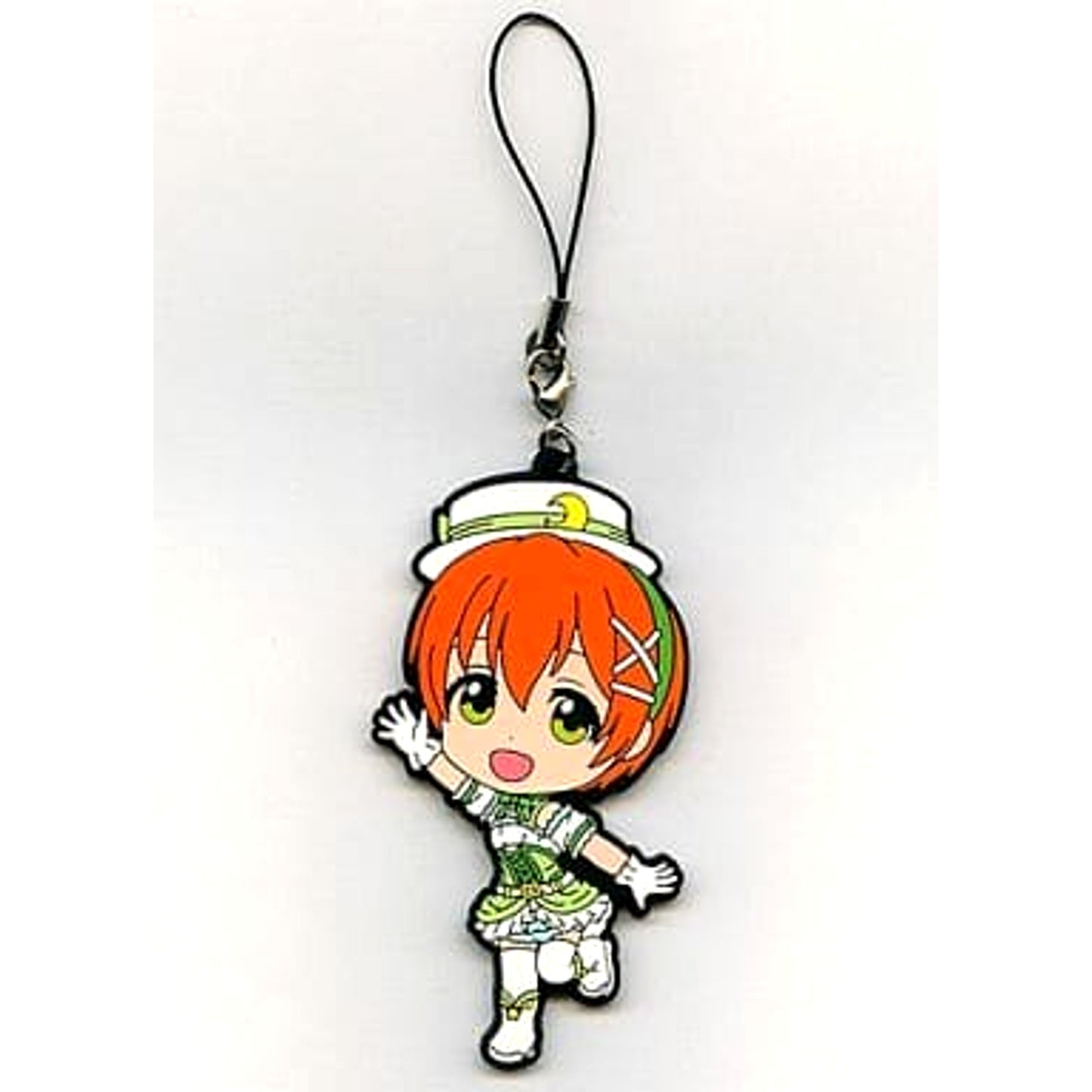 Love Live! Rin Hoshizora Ichiban Kuji Kyun-Kyun Sensation! Rubber Charm Kyunchara Illustrations Prize M [USED]