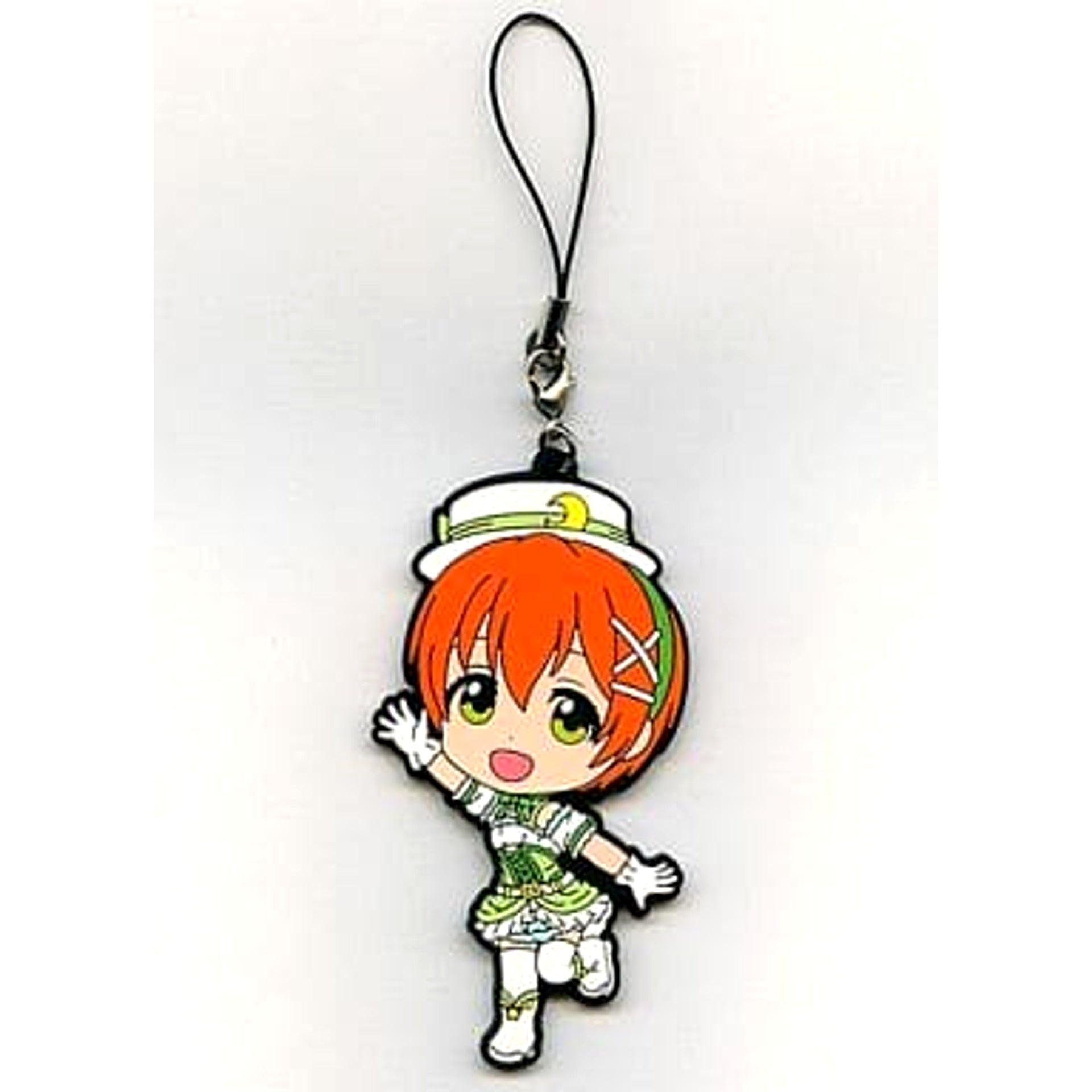 Love Live! Rin Hoshizora Ichiban Kuji Kyun-Kyun Sensation! Rubber Charm Kyunchara Illustrations Prize M [USED]