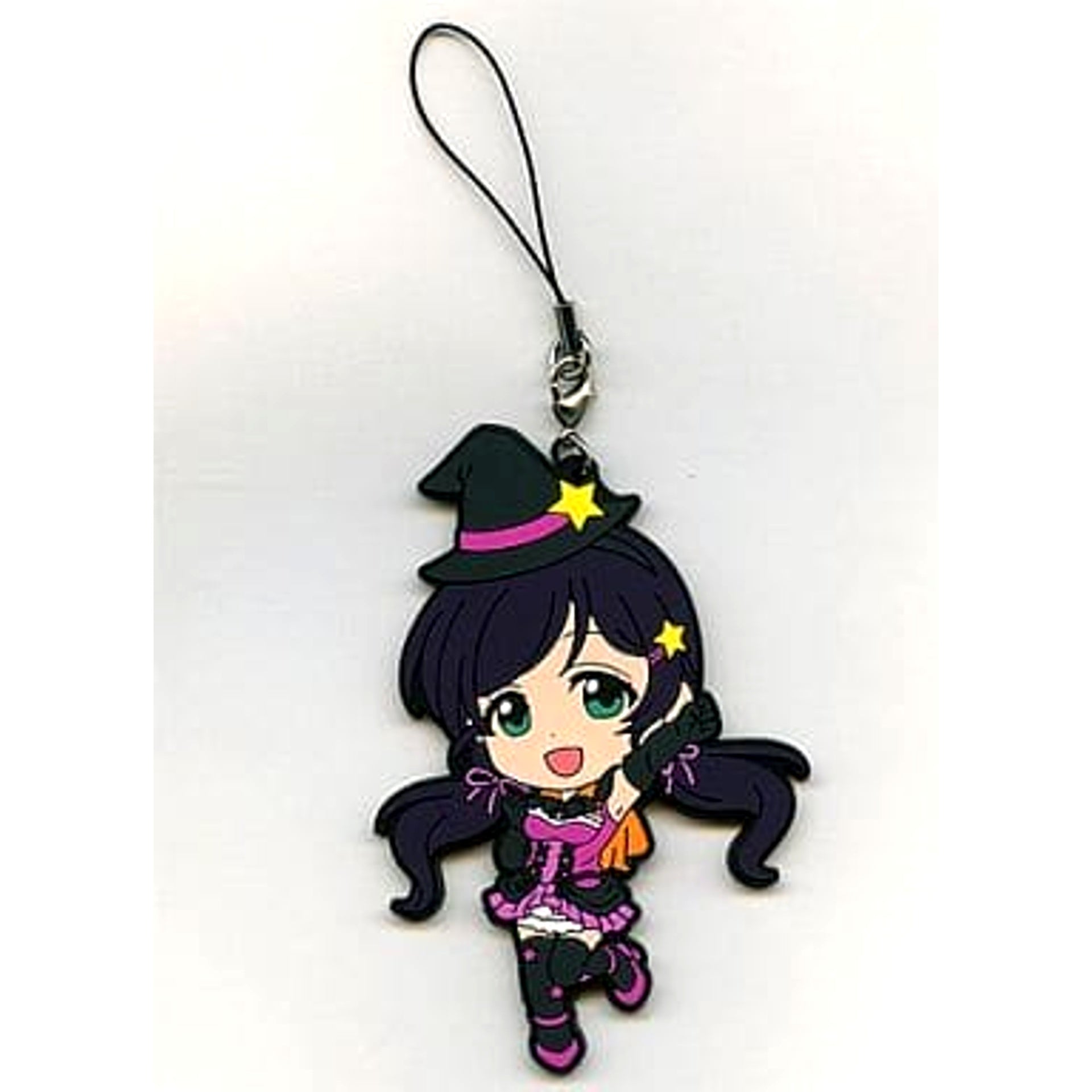 Love Live! Nozomi Toujou Ichiban Kuji Kyun-Kyun Sensation! Rubber Charm Kyunchara Illustrations Prize M [USED]