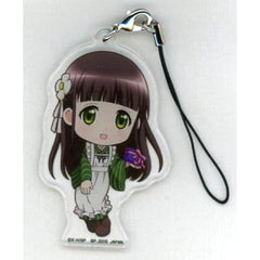 Is the Order a Rabbit? Chiya Uniform Ichiban Kuji Happy Birthday to Cocoa Acrylic Plate Strap Kyunchara Illustrations Prize E Acrylic Stands [USED]