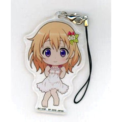 Is the Order a Rabbit? Cocoa Dress Ichiban Kuji Happy Birthday to Cocoa Acrylic Plate Strap Kyunchara Illustrations Prize E Acrylic Stands [USED]