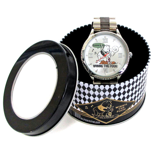 Winnie the Pooh Piglet Disney Premium Metal Wristwatch with Rhinestones [USED]