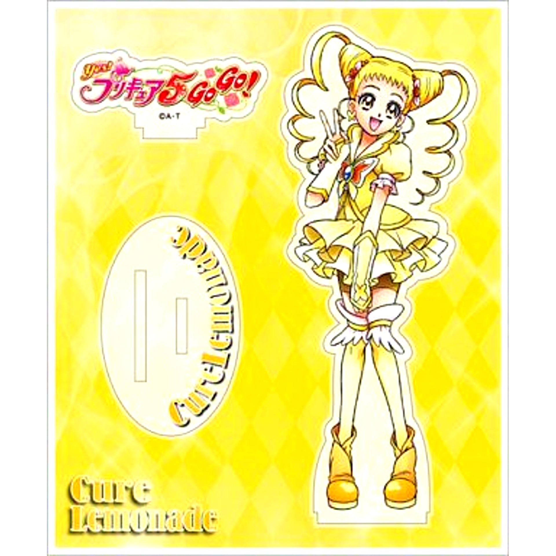 Cure Lemonade Yes! Precure 5 GoGo! Acrylic Stand [USED]