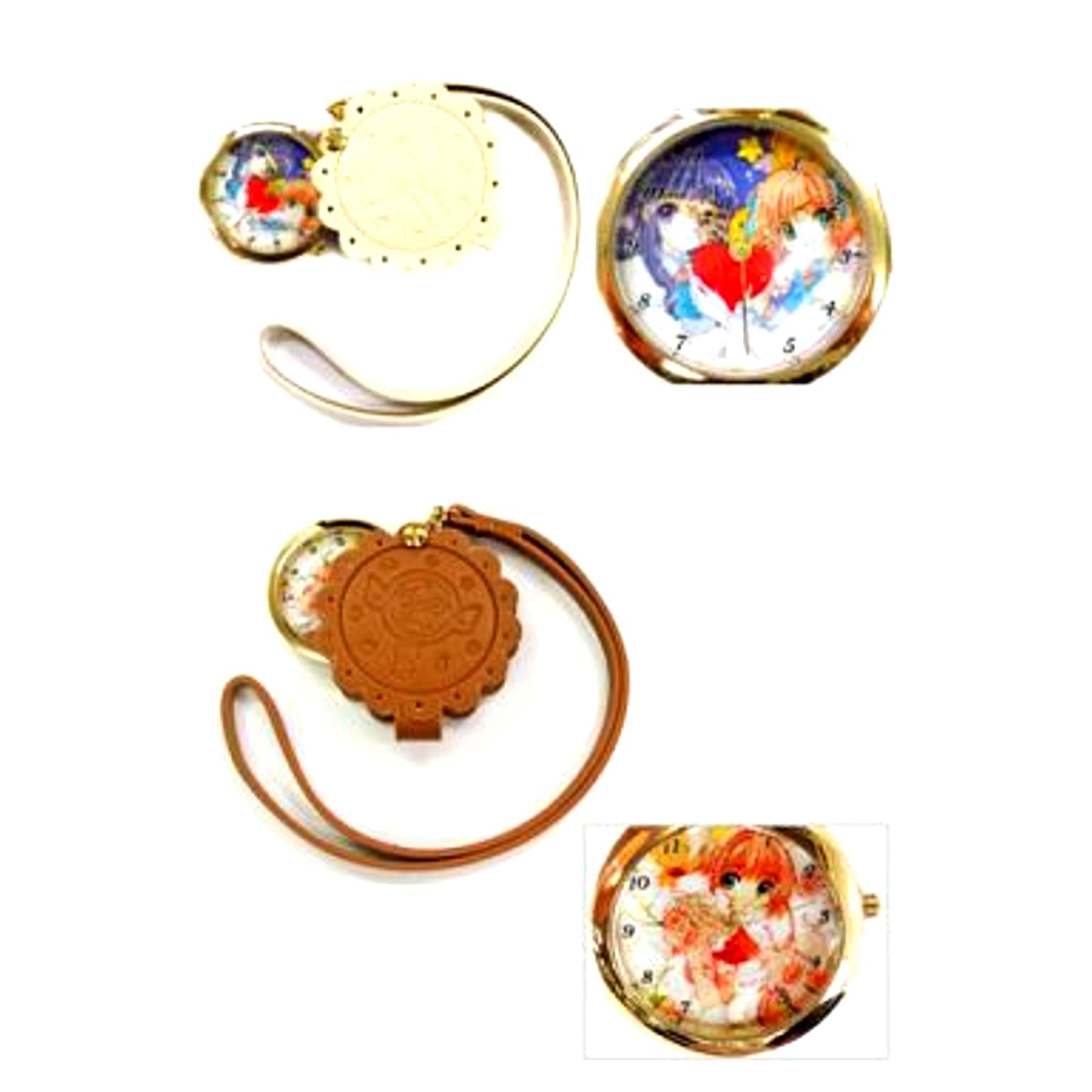 All 2 Types Set Pocket Watch Cardcaptor Sakura [USED]
