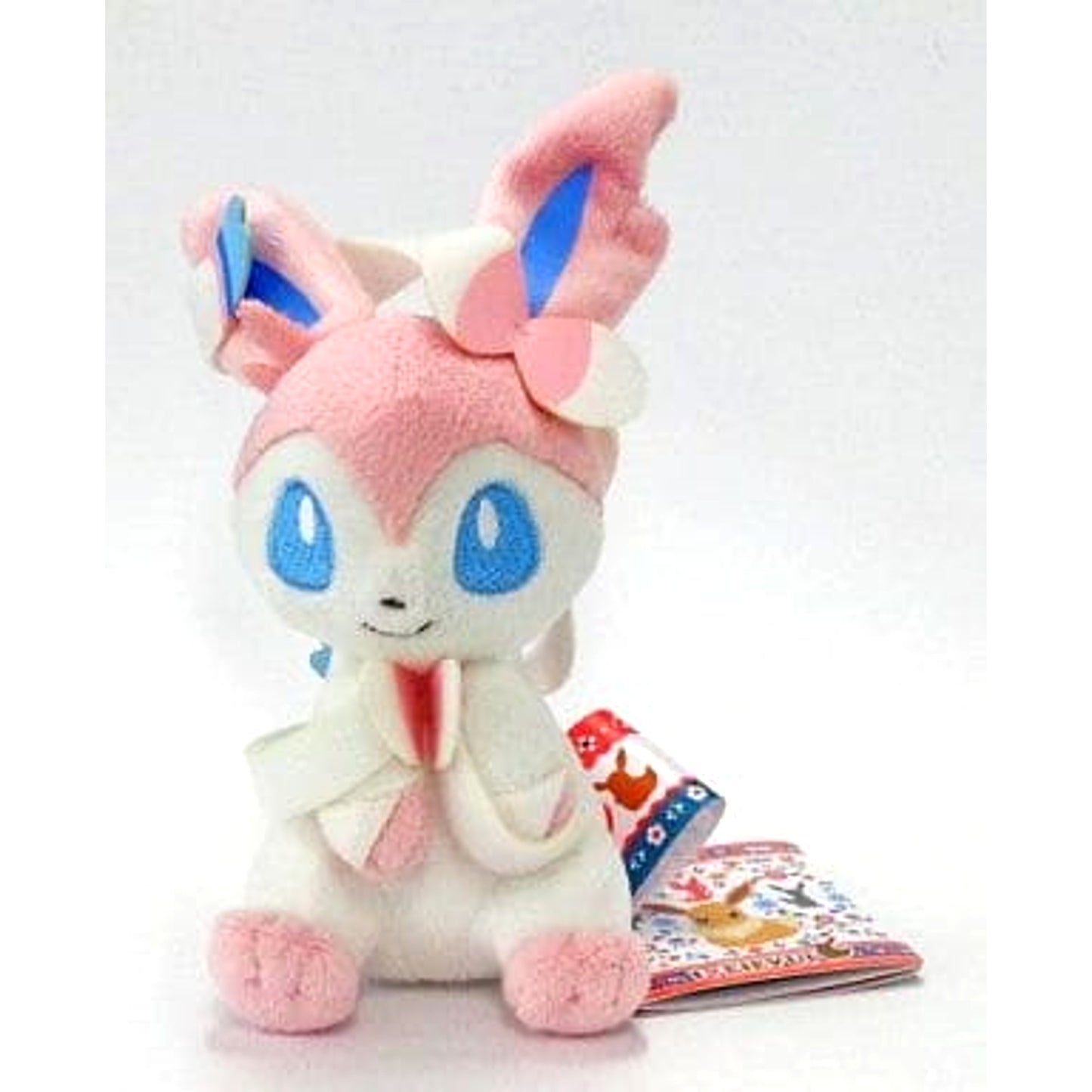 Pokemon XY Sylveon I Love Eevee Big Stuffed Toy that Can Be Attached To Bag 2 Plush [USED]