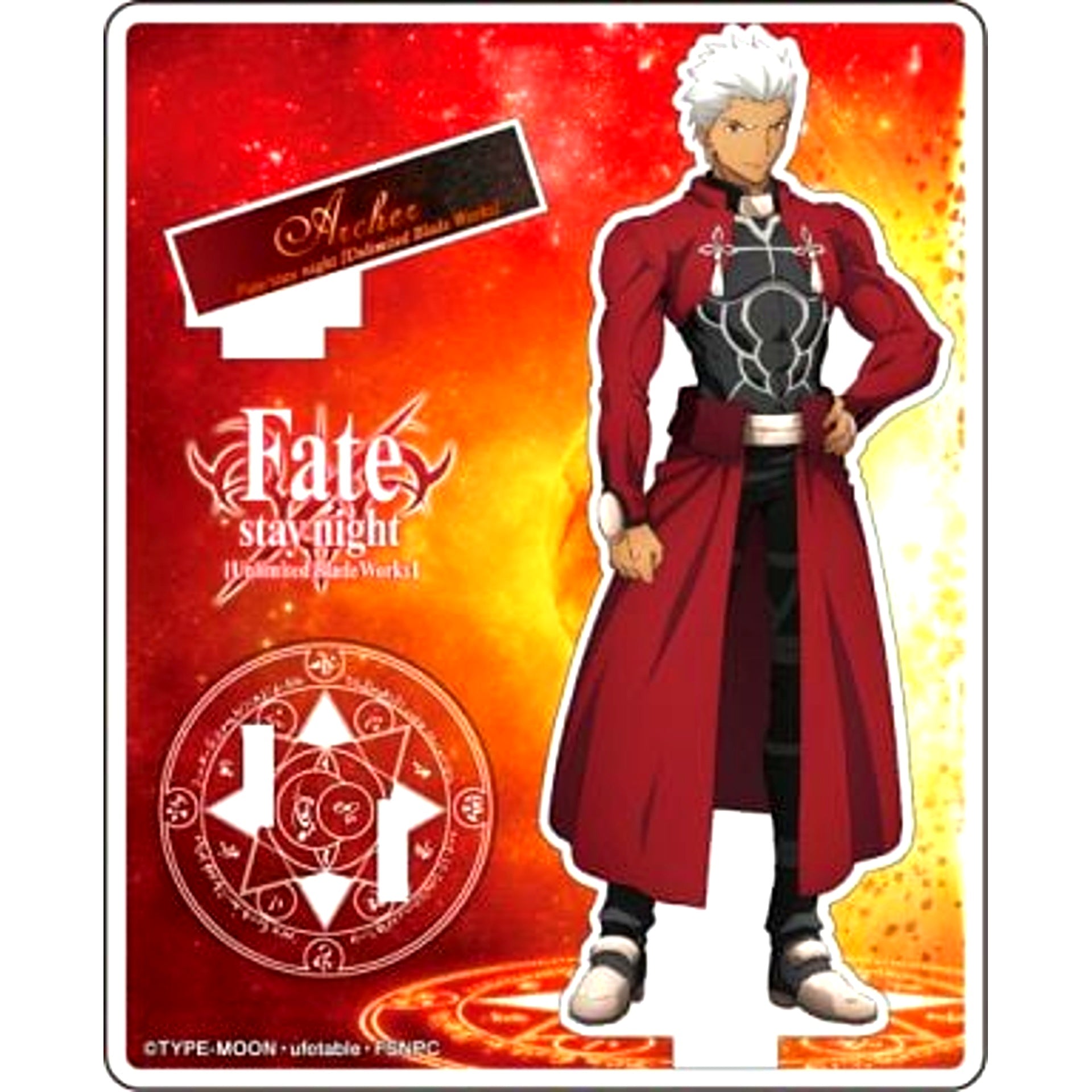 Archer Fate/stay night Unlimited Blade Works Acrylic Figure Collection [USED]