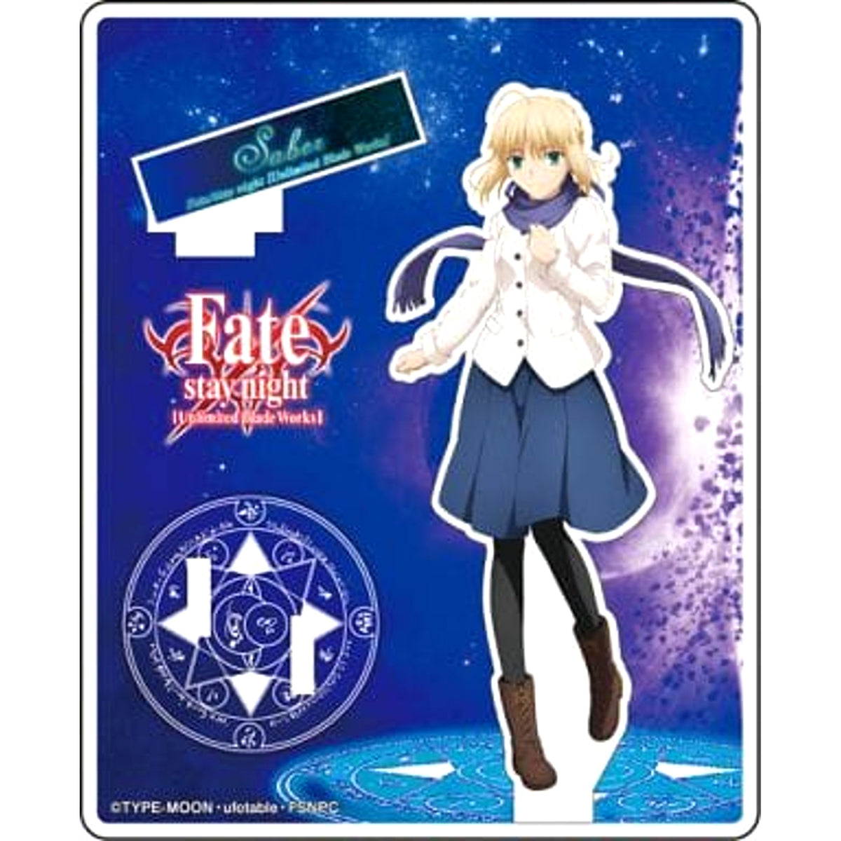 Fate/stay night: Unlimited Blade Works Saber Acrylic Figure Collection Acrylic Item [USED]