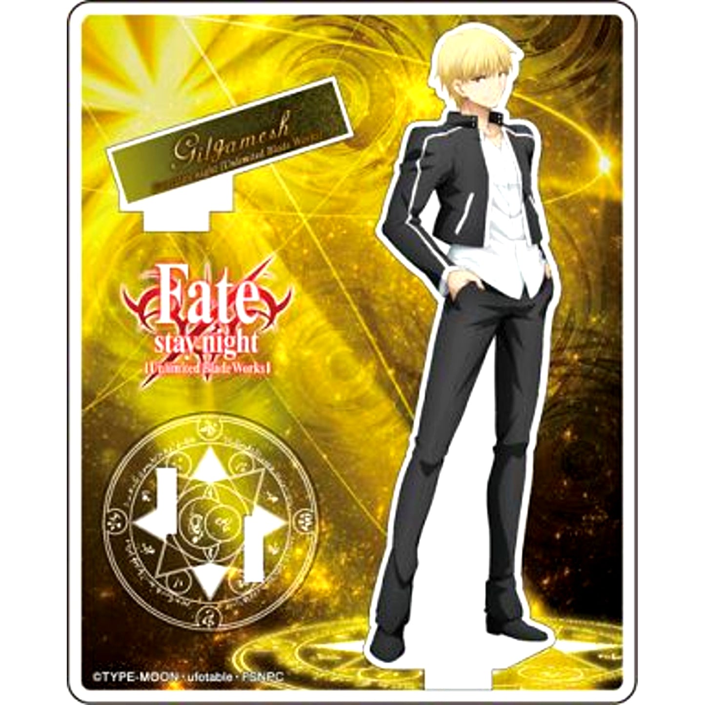 Gilgamesh Fate/stay night Unlimited Blade Works Acrylic Figure Collection [USED]