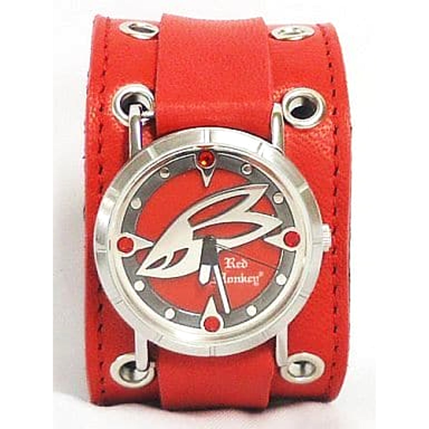 Tiger and Bunny Barnaby Brooks Jr. Red Model Wristwatch Red Monkey Collaboration [USED]