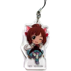 THE IDOLM@STER Cinderella Girls Maekawa Miku Ichiban Kuji Project ST@RT!! Acrylic Strap Kyunchara Illustrations Prize H [USED]