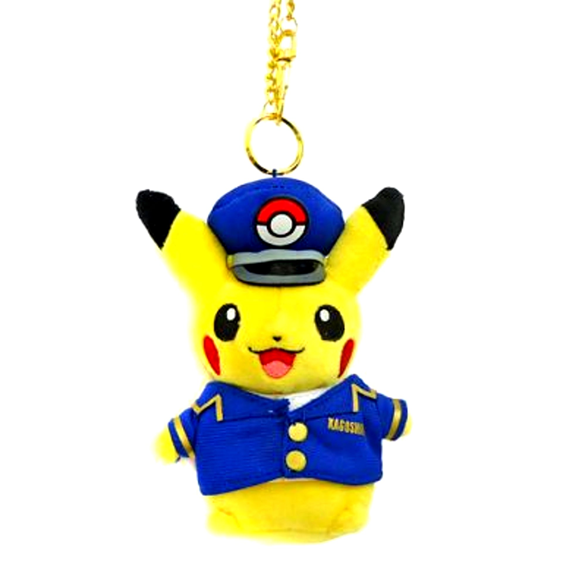Stationmaster Pikachu Pokemon Store Amu Plaza Kagoshima Ver. Mascot Pokemon Store Amu Plaza Kagoshima Limited [USED]