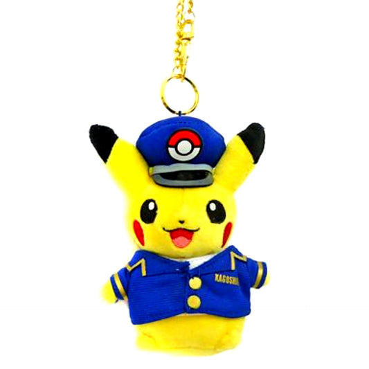 Stationmaster Pikachu Pokemon Store Amu Plaza Kagoshima Ver. Mascot Pokemon Store Amu Plaza Kagoshima Limited [USED]