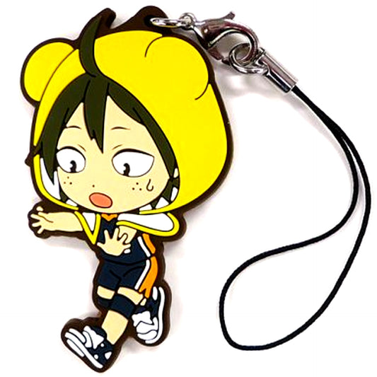 Tadashi Yamaguchi I Prize Bearbrick Rubber Strap Kyun Chara Illustrations Ichiban Kuji Haikyu Bearbrick [USED]