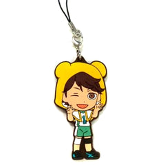 Haikyu!! Toru Oikawa Be@rbrick Ichiban Kuji BE@BRICKuji!! Rubber Charm Kyunchara Illustrations Prize I Keychains [USED]