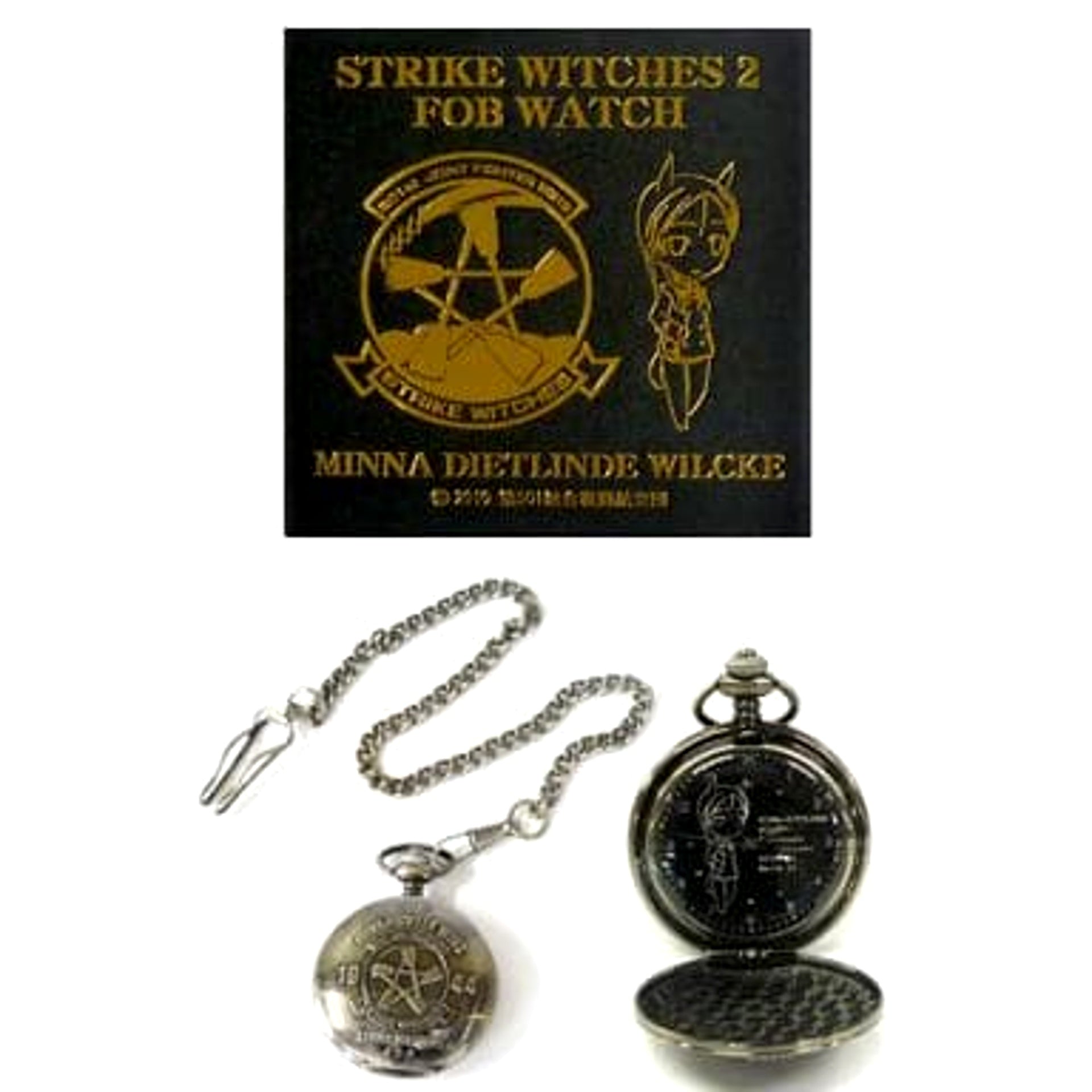 Strike Witches 2 Minna-Dietlinde Wilcke Pocket Watch Comiket 84 Goods [USED]