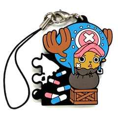 One Piece Chopper Ichiban Kuji History of Law Rubber Charm Kyunchara Illustrations Prize H Keychains [USED]