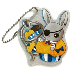 Black Butler: Book of Circus Bitter Rabbit Ciel Ver. Ichiban Kuji Sono Shitsuji Shinmyo Plate Keychain Prize I [USED]