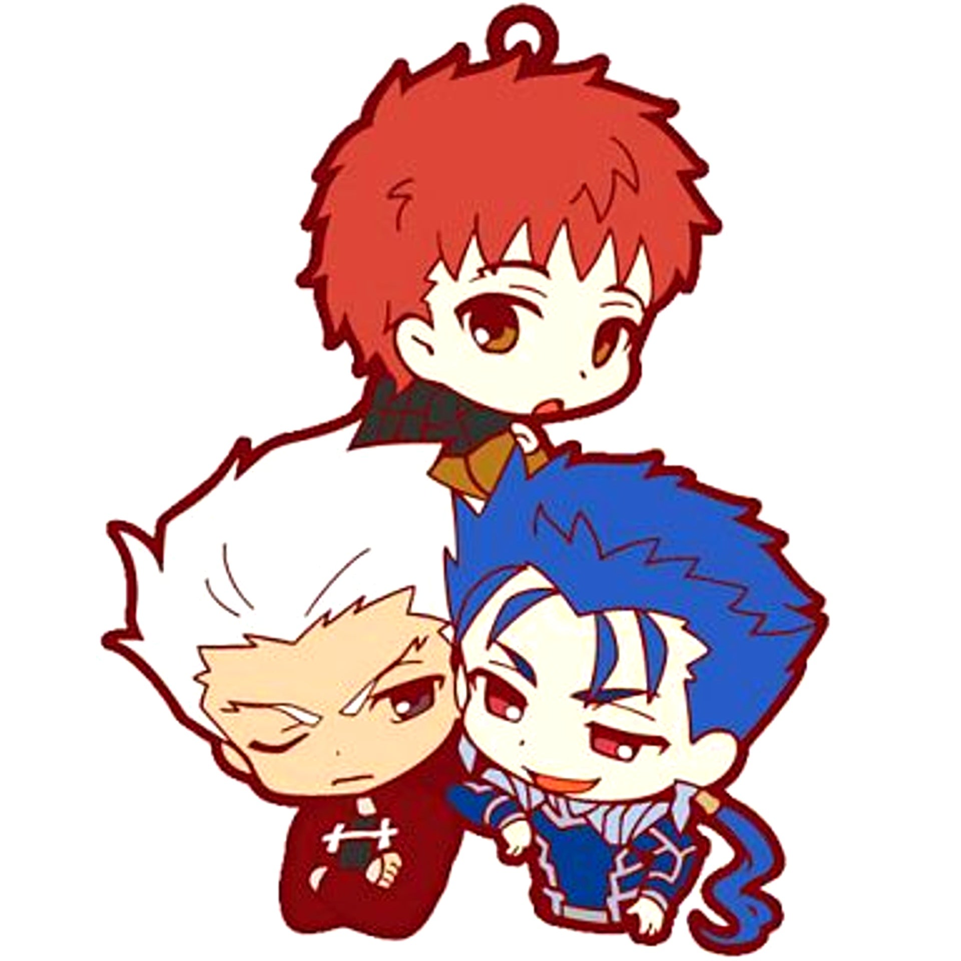 Archer & Lancer & Shirou Emiya Fate/stay night Unlimited Blade Works Toy's Works Collection Kisekae Niitengomu! [USED]
