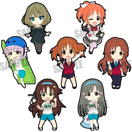 Set of 7 The Idolmaster Cinderella Girls Trading Rubber Strap Vol.3 [USED]