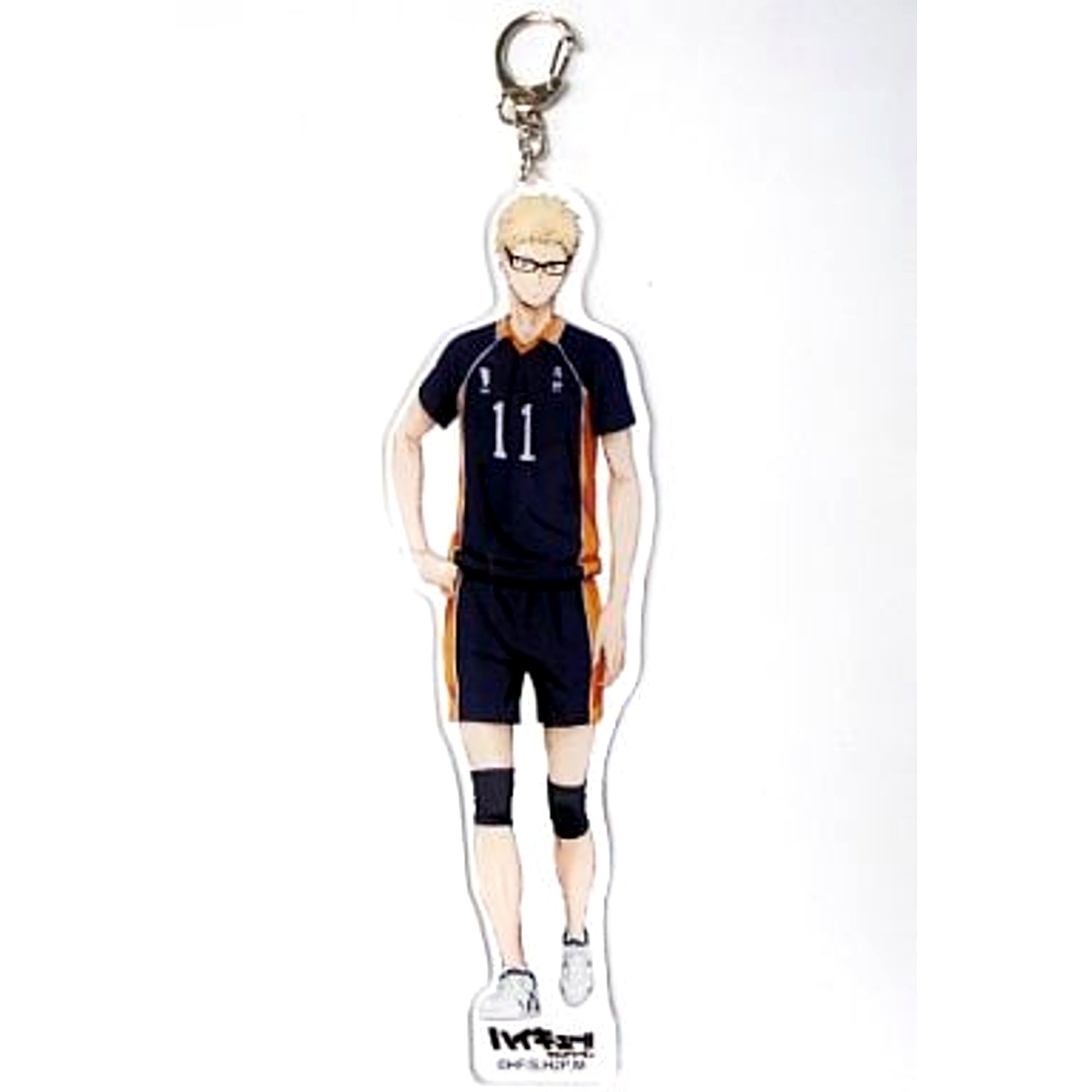 Kei Tsukishima Haikyu!! 1/10 Trading Acrylic Keychain Animate Cafe Limited [USED]