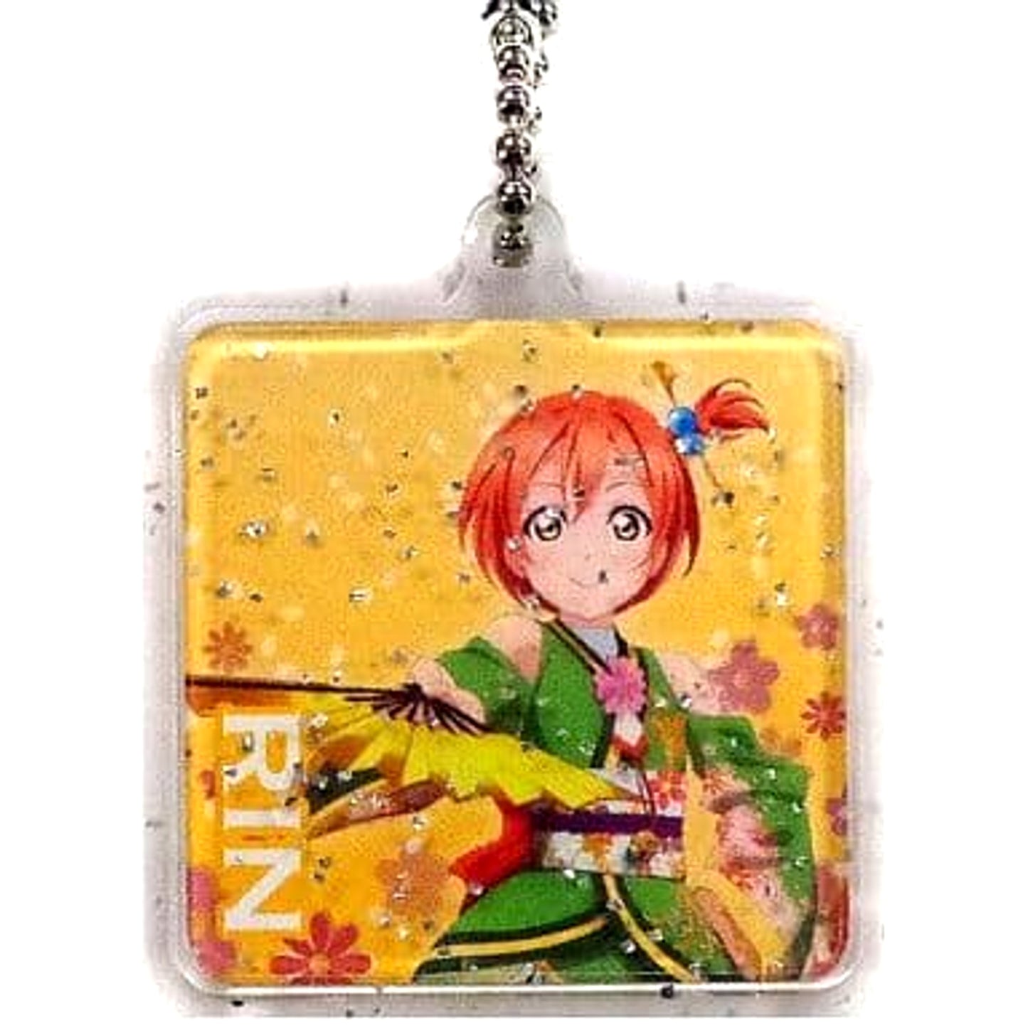 Love Live! The School Idol Movie Rin Hoshizora Kimono-style Costume Ichiban Kuji MINI 1st Grader Collect Charms [USED]