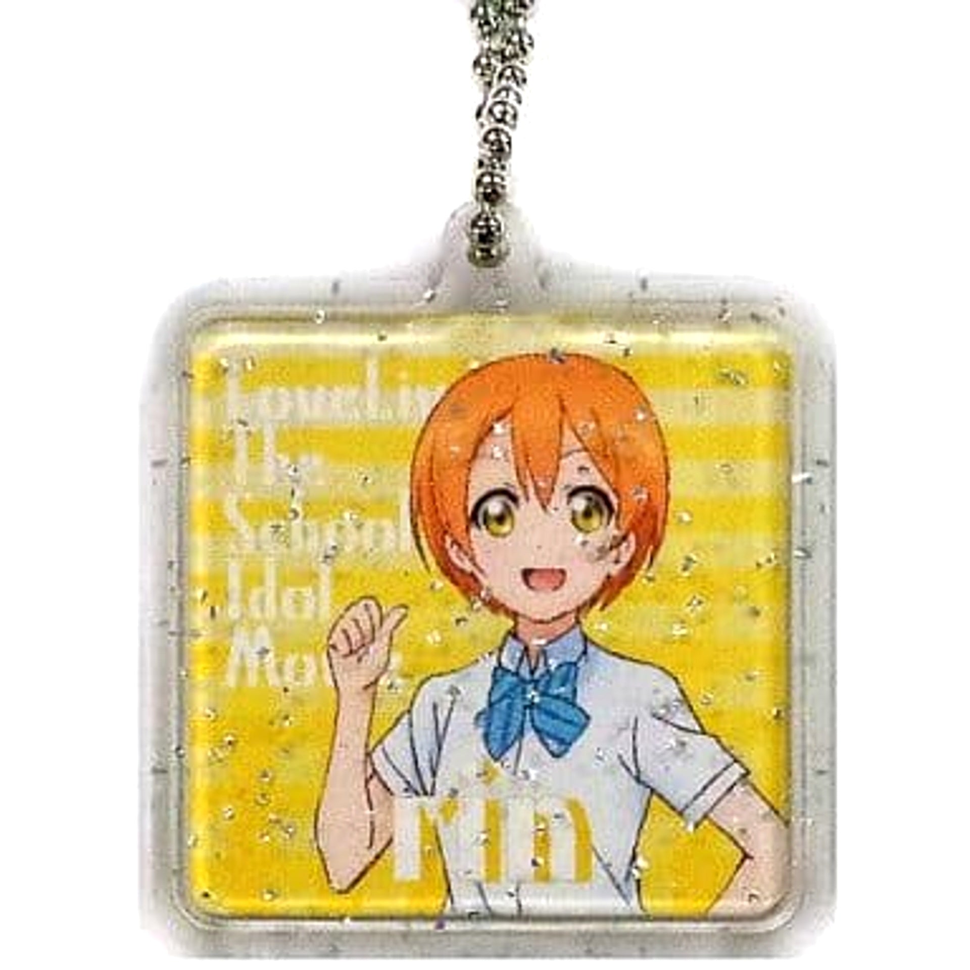 Love Live! The School Idol Movie Rin Hoshizora Uniform Ichiban Kuji MINI Collect Charms 1st Grader [USED]