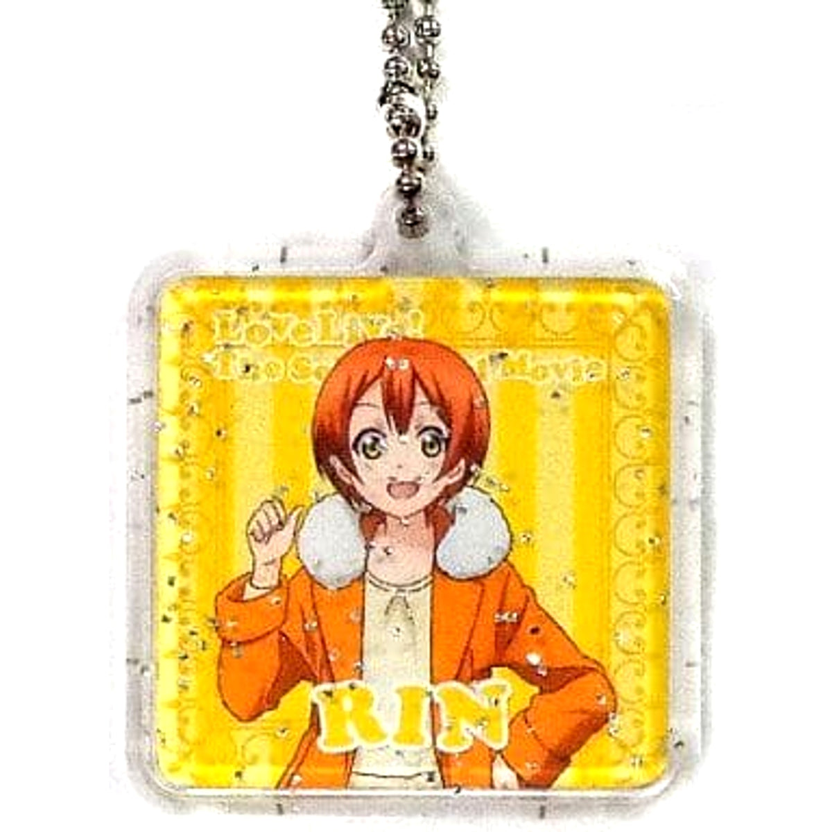 Love Live! The School Idol Movie Rin Hoshizora Plain Clothes Ichiban Kuji MINI Collect Charms 1st Grader [USED]