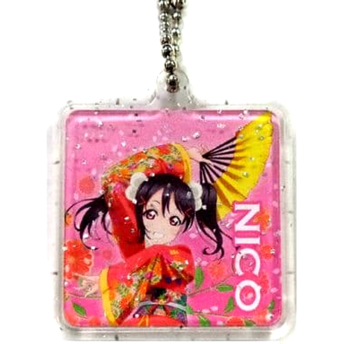 Love Live! The School Idol Movie Nico Yazawa Kimono-style Costume Ichiban Kuji MINI Collect Charms 3rd Grade [USED]