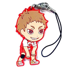 Haikyu!! Morisuke Yaku Ichiban Kuji Decisive Battle At The New Garbage Dump! Rival School Rubber Strap Kyunchara Illustrations Prize J Keychains [USED]