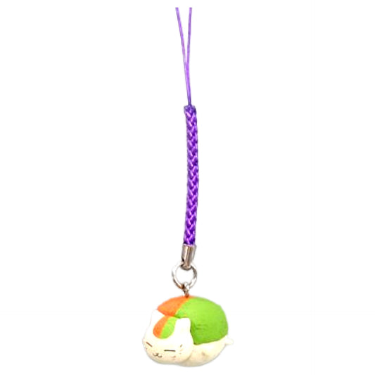 Natsume's Book of Friends Nyanko-sensei Bean Bag Japanese Toy Netsuke Keychains [USED]