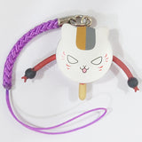 Nyanko-sensei Denden Taiko Natsume's Book of Friends Japanese Toy Netsuke Key Chain [USED]