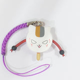 Nyanko-sensei Denden Taiko Natsume's Book of Friends Japanese Toy Netsuke Key Chain [USED]