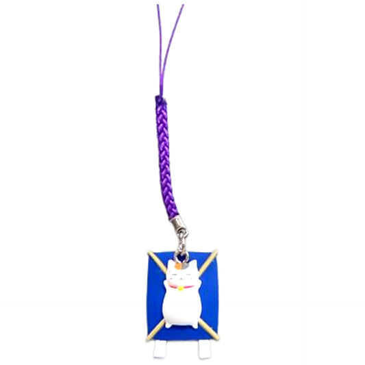Nyanko-sensei Kite Natsume's Book of Friends Japanese Toy Netsuke [USED]
