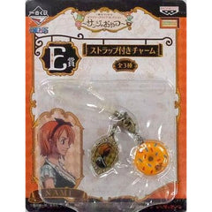 One Piece Nami Ichiban Kuji Picture Clip Collection Sanji’s Snack Charm with Strap Prize E Charm [USED]