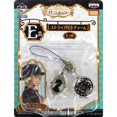 One Piece Sanji Ichiban Kuji Picture Clip Collection Sanji’s Snack Charm with Strap Prize E Charm [USED]