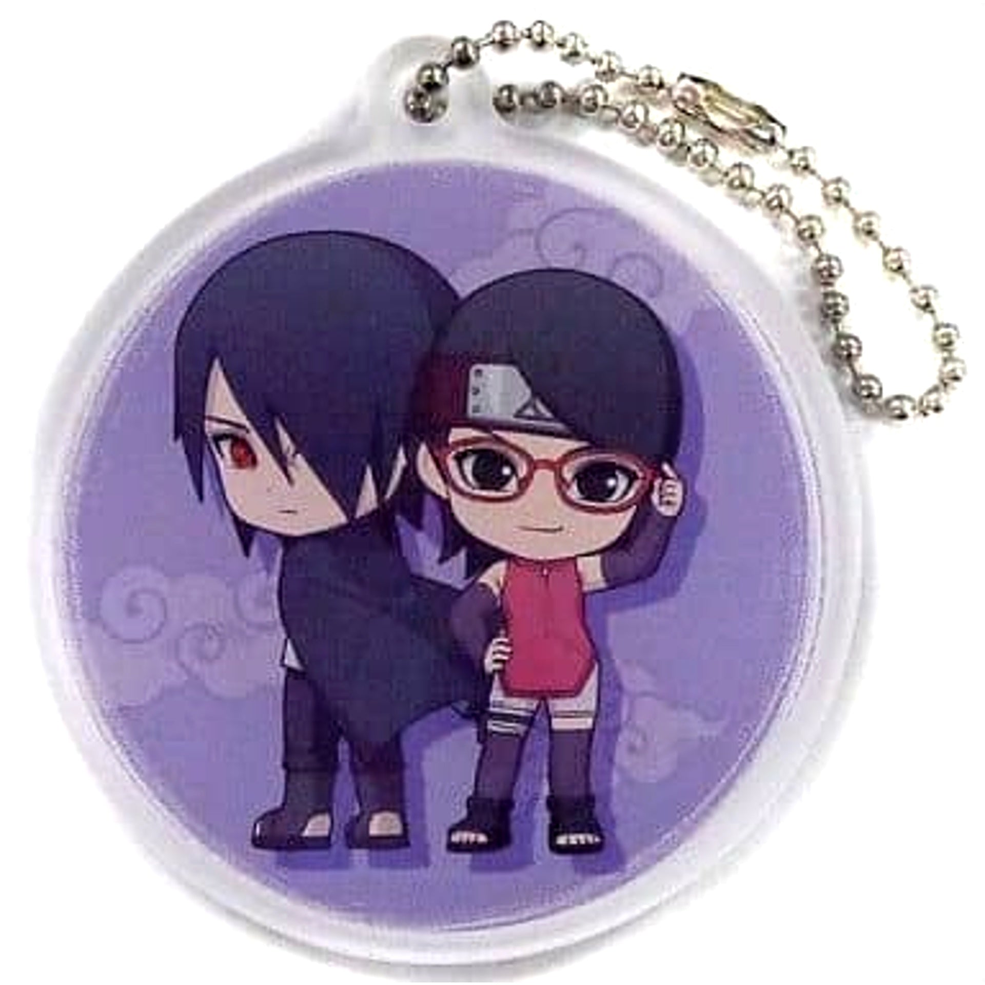 Naruto Sasuke Salad Ichiban Kuji The History Acrylic Plate 4th Prize [USED]