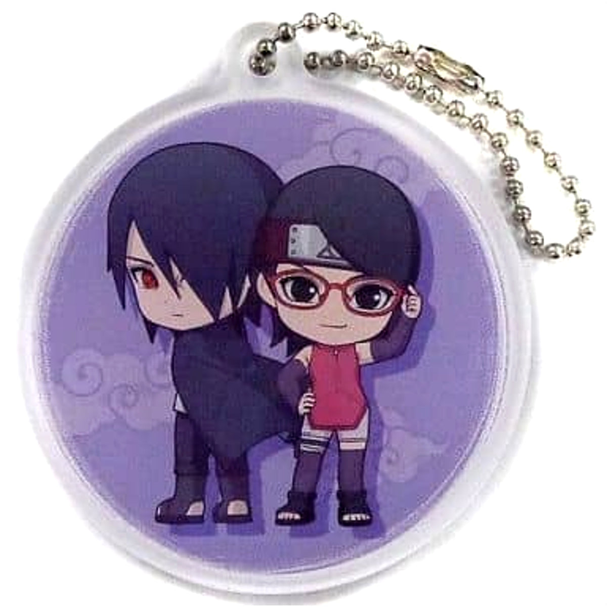 Naruto Sasuke Salad Ichiban Kuji The History Acrylic Plate 4th Prize [USED]