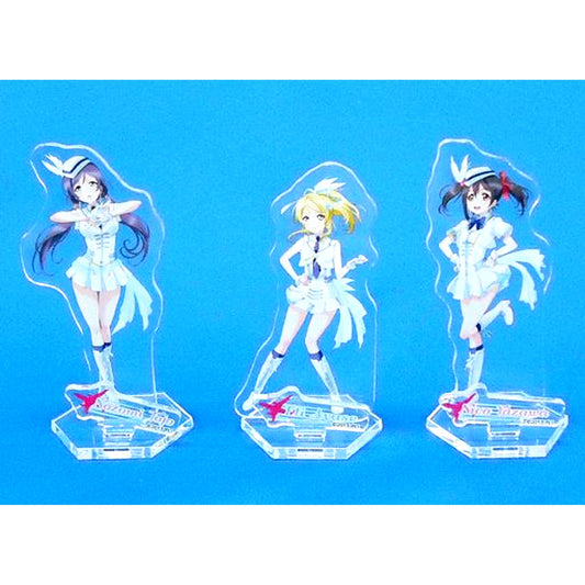 3rd Year Students Set Wonderful Rush Acrylic Stand Set of 3 Love Live! The School Idol Movie x Lawson Lawson Ltd [USED]