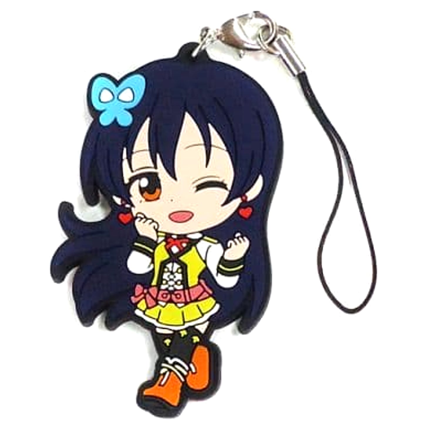 Love Live! The School Idol Movie Umi Sonoda Ichiban Kuji Rubber Charm Kyunchara Illustrations Prize M [USED]