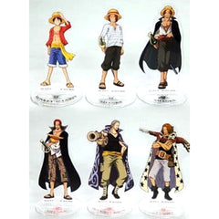 One Piece Shanks & Others All 6 Types Ichiban Kuji Great Pirate Shanks The Great Captain Acrylic Stand Prize I Acrylic Stands [USED]