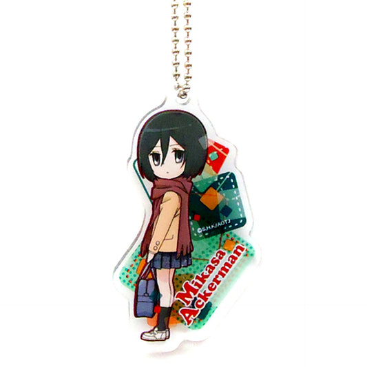 Mikasa Attack on Titan Junior High Acrylic Keychain [USED]