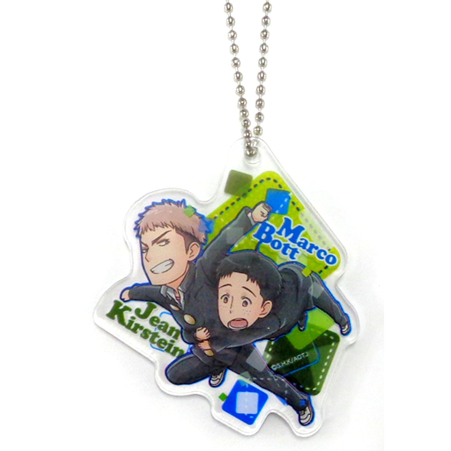 Jean & Marco Attack on Titan Junior High Acrylic Keychain [USED]