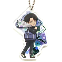 Attack on Titan: Junior High Levi Ackerman Acrylic Keychain Keychains [USED]
