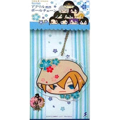 Touken Ranbu ONLINE Yamanbagiri Kunihiro Mochimochi Acrylic Ball Chain Keychains [USED]