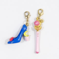 Sailor Moon, etc. Sailor Moon Ichiban Kuji Pretty Treasures High Heels Charm Set Prize E All 5 Types Set Charm [USED]