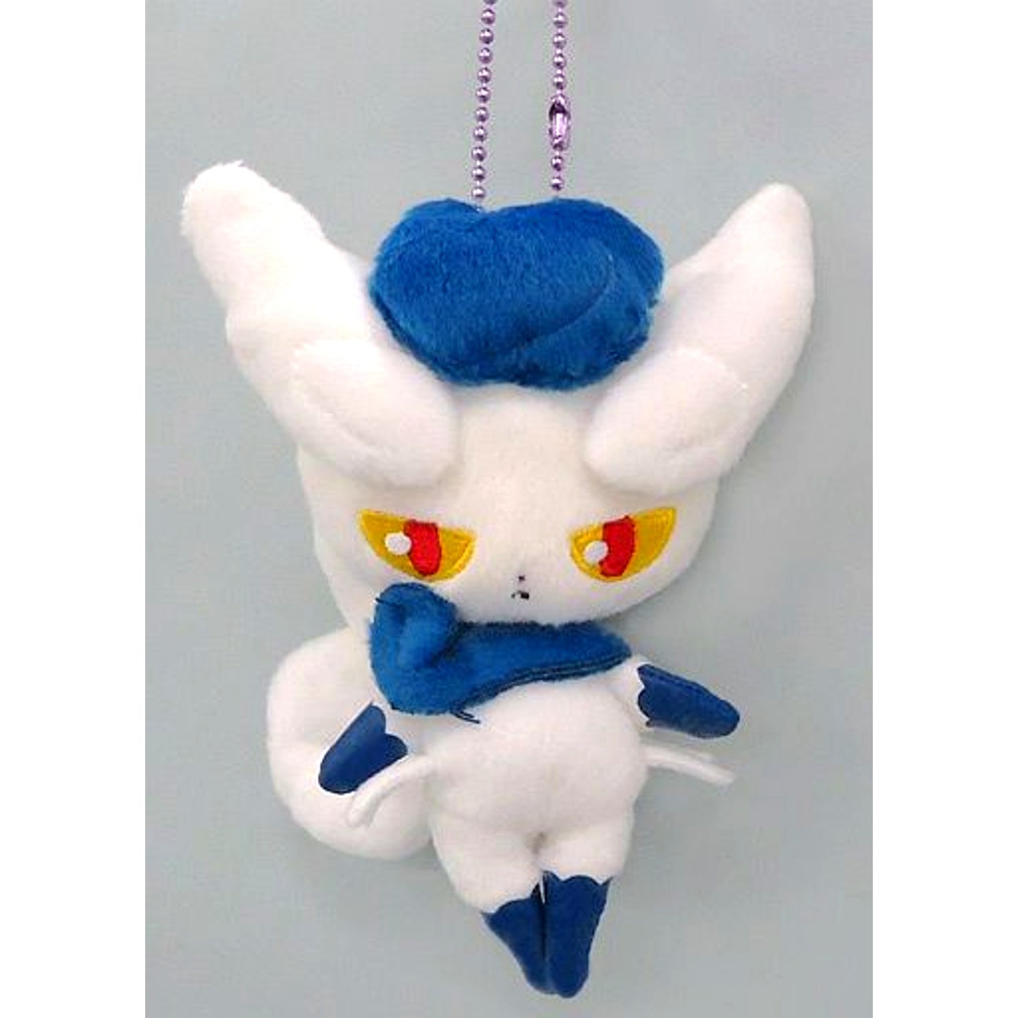 Meowstic Female Form Large Plush for Bags Espurr Meowstic Pokemon XY [USED]