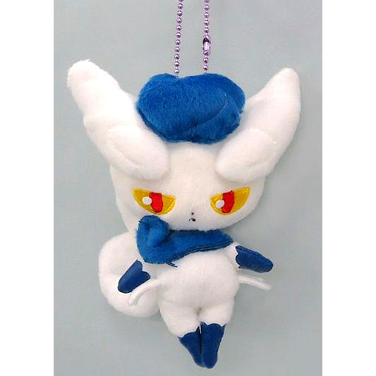 Meowstic Female Form Large Plush for Bags Espurr Meowstic Pokemon XY [USED]