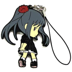 Puella Magi Madoka Magica Homura Akemi Ichiban Kuji Magiccraft Rubber Charm Kyunchara Illustrations Prize K Keychains [USED]