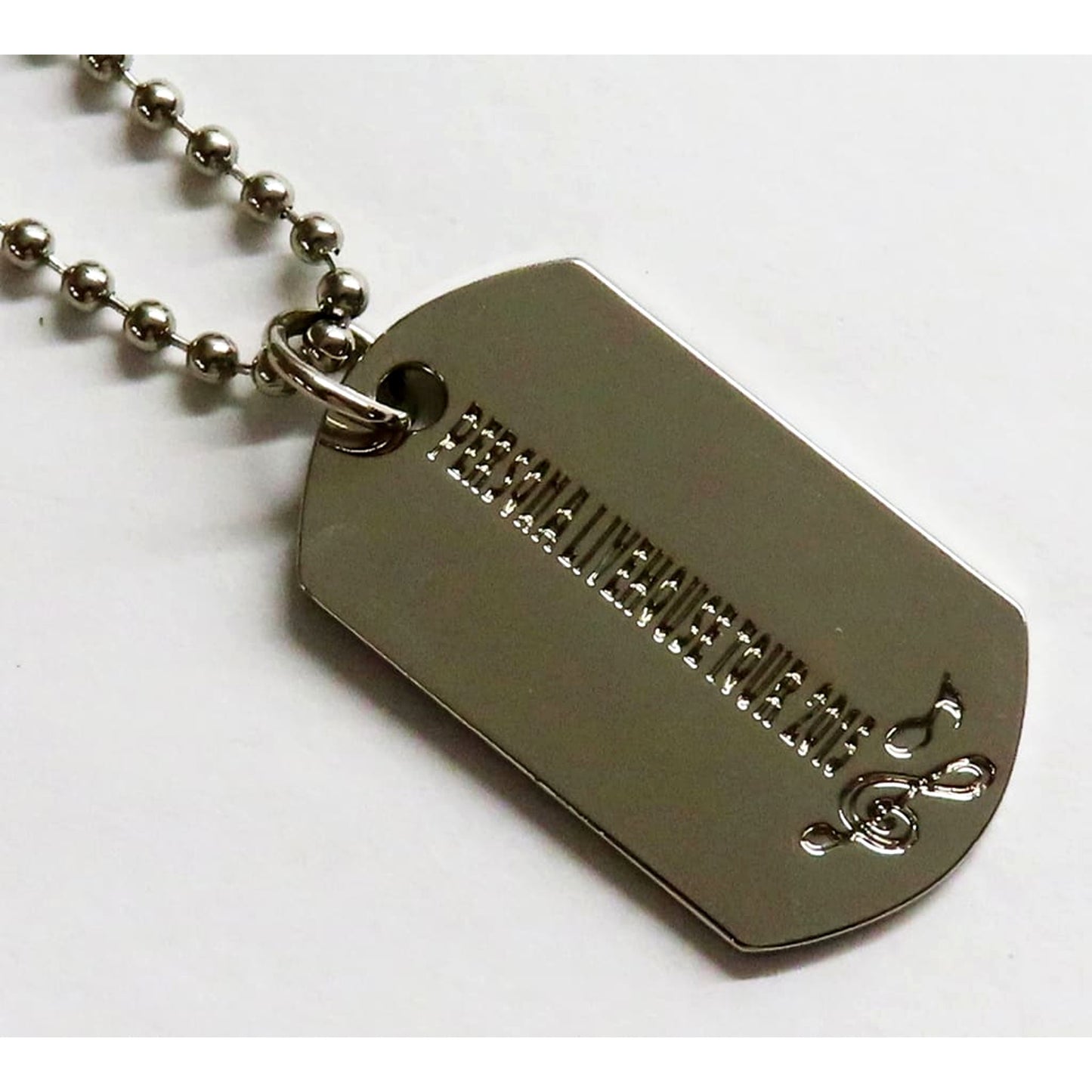 Persona Title Logo Dog Tag Persona Livehouse Tour 2015 Tokyo Performance Limited Keychains [USED]