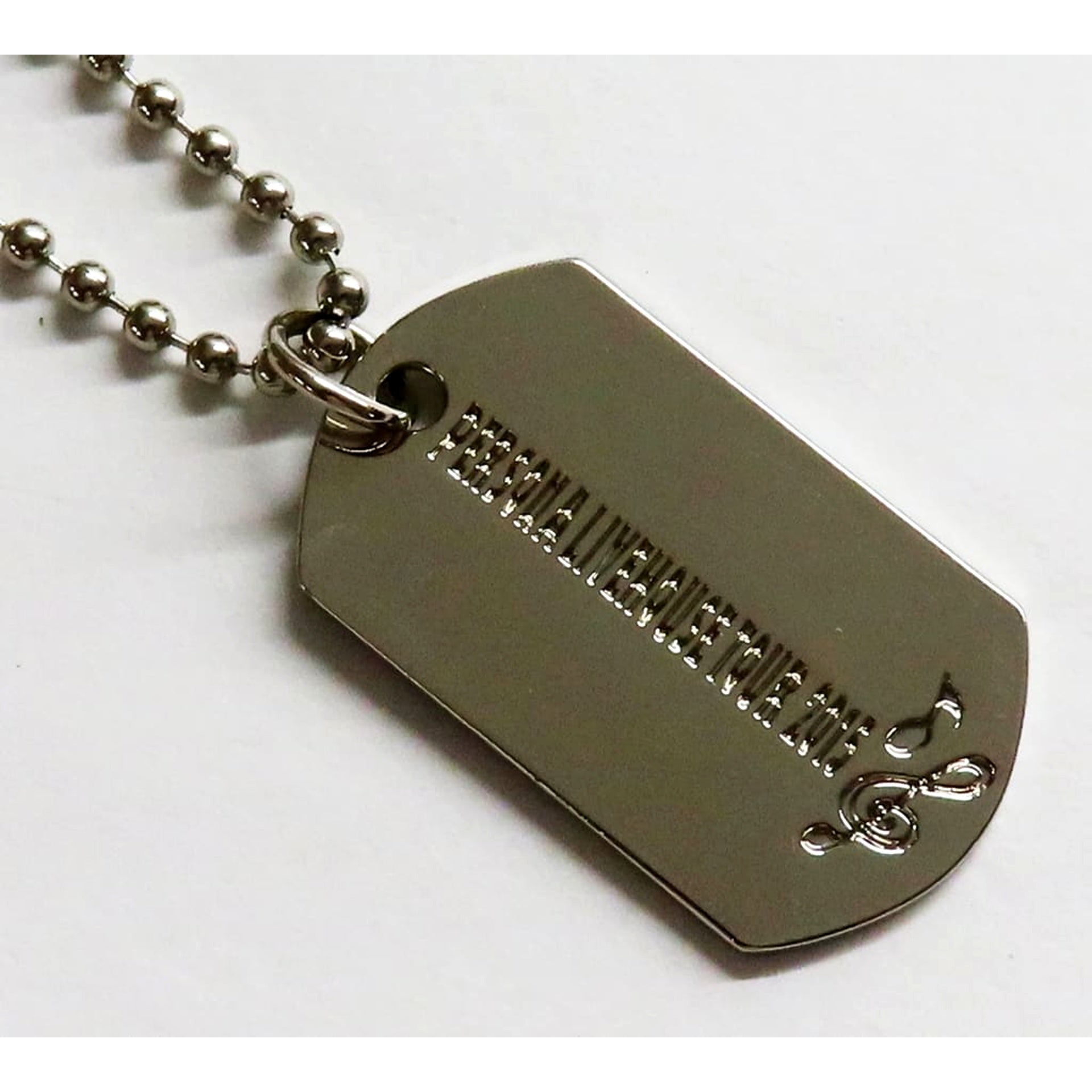 Persona Title Logo Dog Tag Persona Livehouse Tour 2015 Tokyo Performance Limited Keychains [USED]